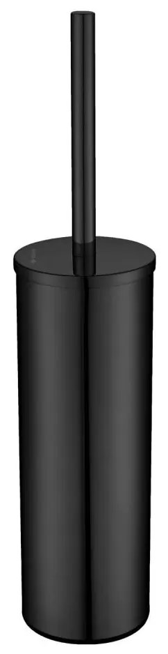 Deante ADR_N712 - Perie WC cu suport ROUND, neagră