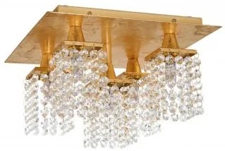 Plafoniera clasica 5 becuri G9 5 PYTON GOLD 97721 Eglo