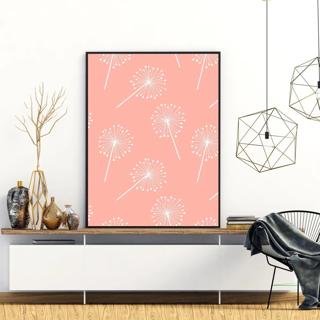 Poster - Fulgi de păpădii (A4)