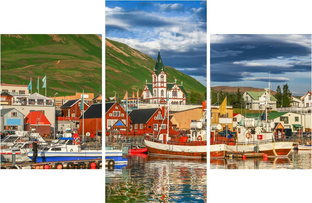 Tablou - Húsavík (90x60 cm)