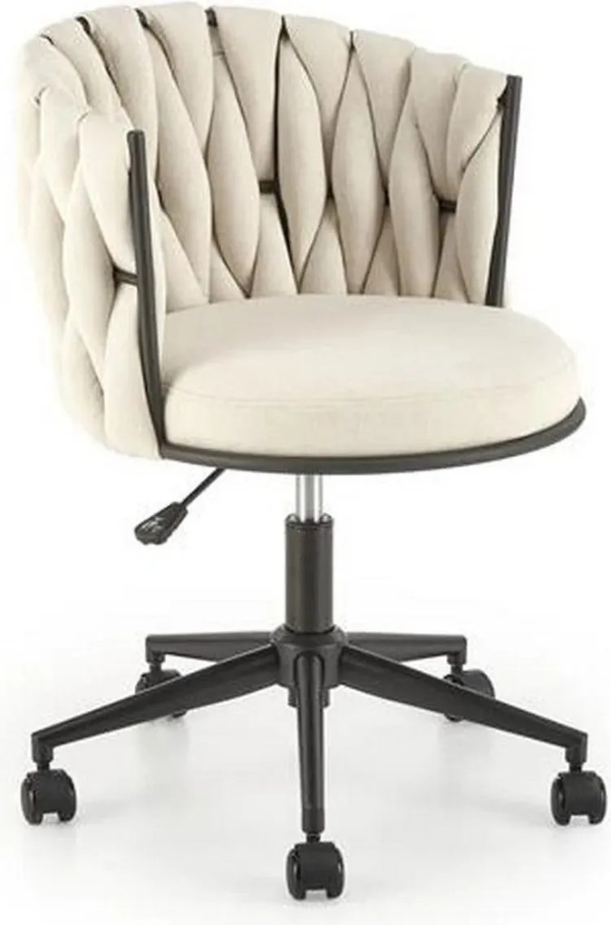 Scaun TALON, bej deschis, stofa, 55x60x75 cm
