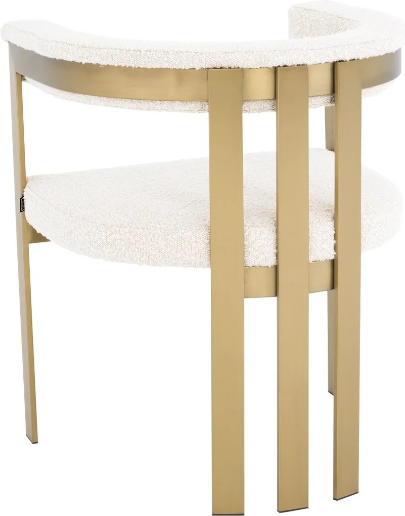 Scaun elegant design LUX Clubhouse, crem 113987 HZ