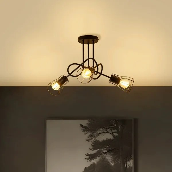 Lustră aplicată OXFORD 3xE27/15W/230V