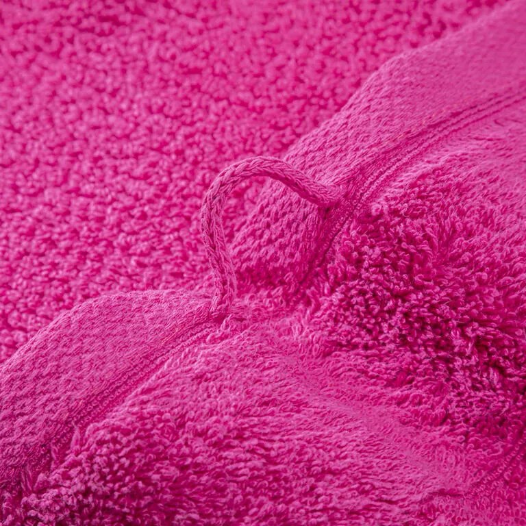 Set 2 prosoape de mâini frotir VITO, magenta, 50 x 90 cm