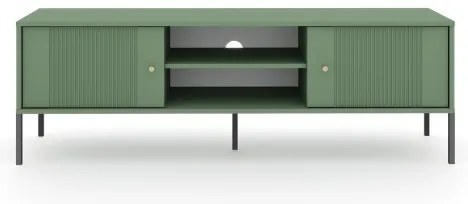Comodă TV LUE verde/negru