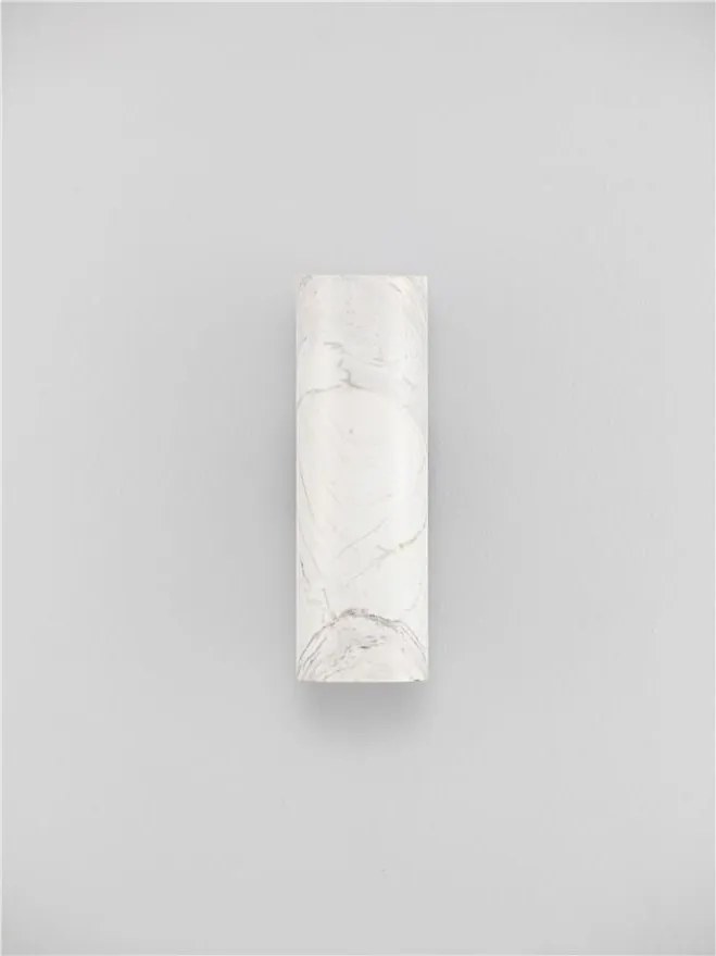 Aplica de perete din marmura alba Olvio