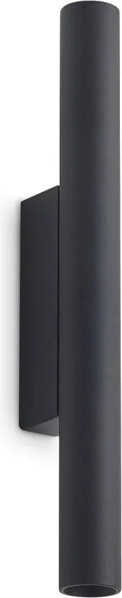 Aplica de perete LOOK LED AP2 ROUND D30 H300 ON-OFF NERO 3000K