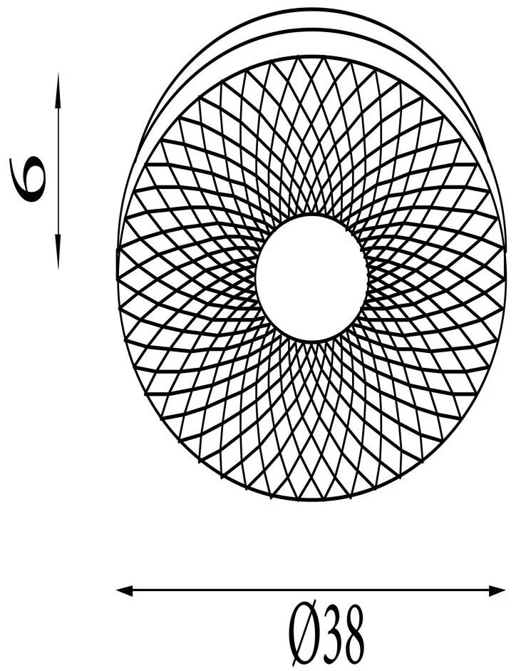 Plafoniera LED design modern Halolux