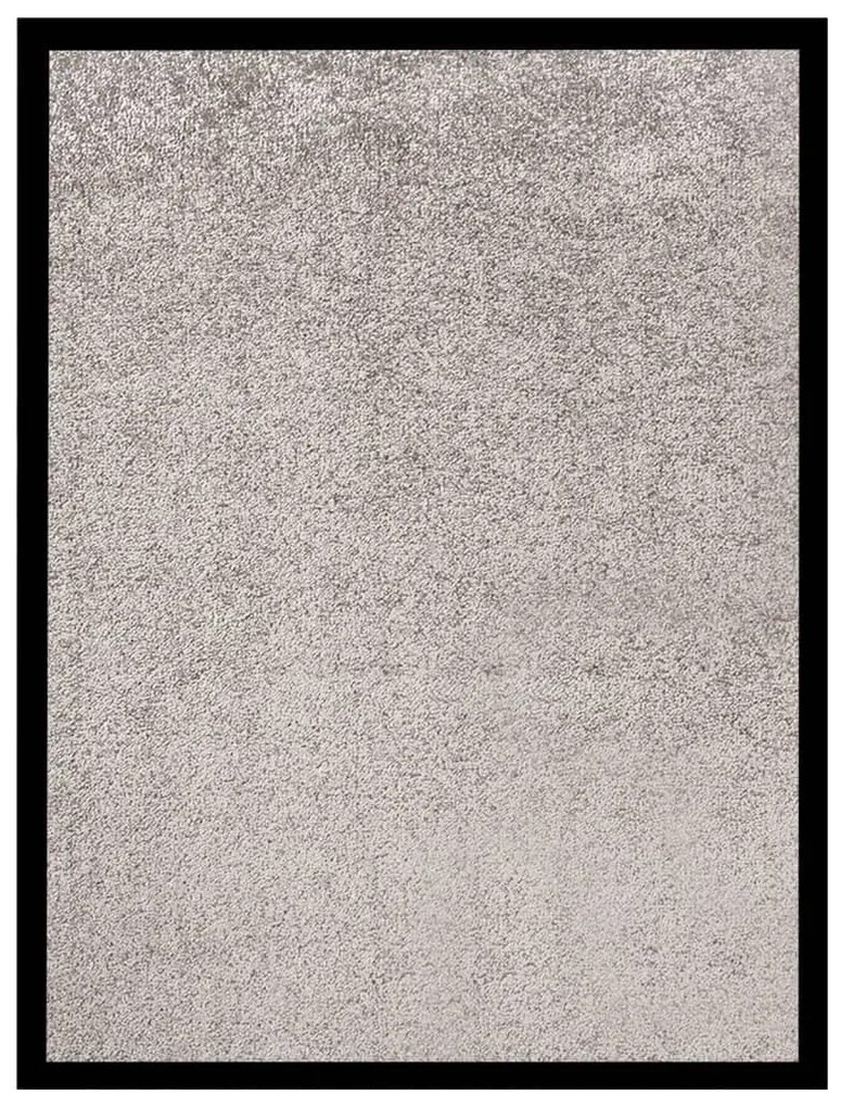 vidaXL Covoraș intrare, gri, 40x60 cm