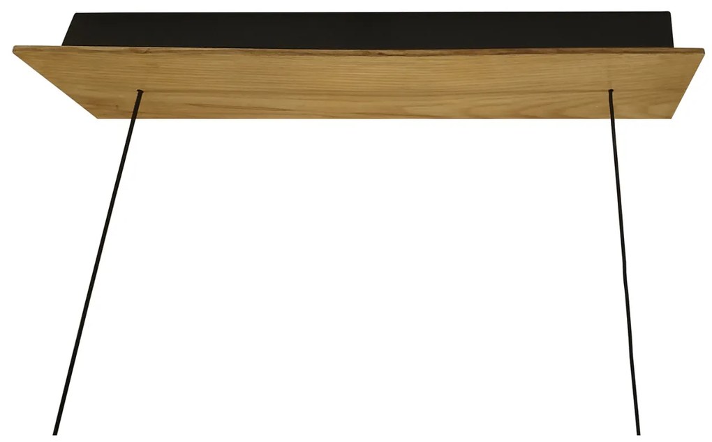 Lustra LED moderna design lemn natural Albero