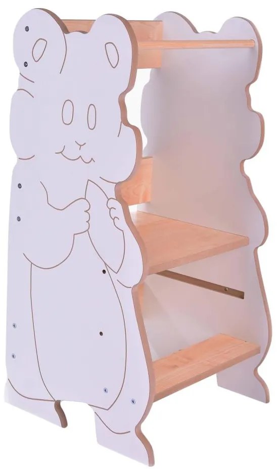 Turn educativ HAMSTER alb/arțar