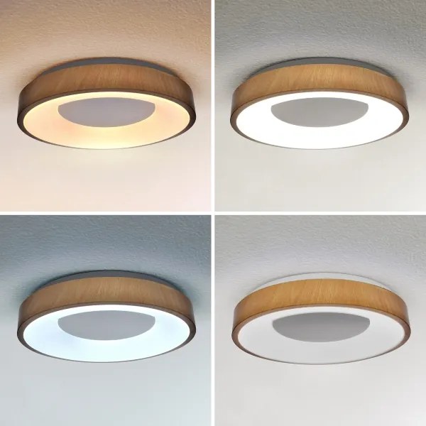 Plafonieră LED dimabilă DORIA LED/48W/230V 3000-6500K + telecomandă