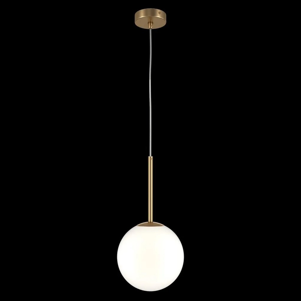 Lustra, Pendul design modern Basic form auriu, diametru 20cm