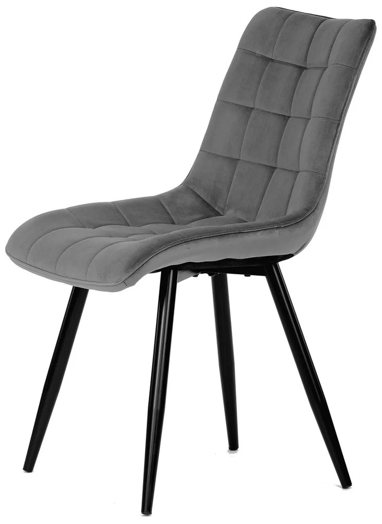 Set de scaune de sufragerie CT-384 GREY4, 4 buc