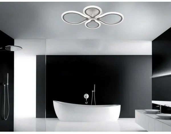 Plafonieră LED dimabilă cu telecomandă TRIESTE 1xLED/52W/230V