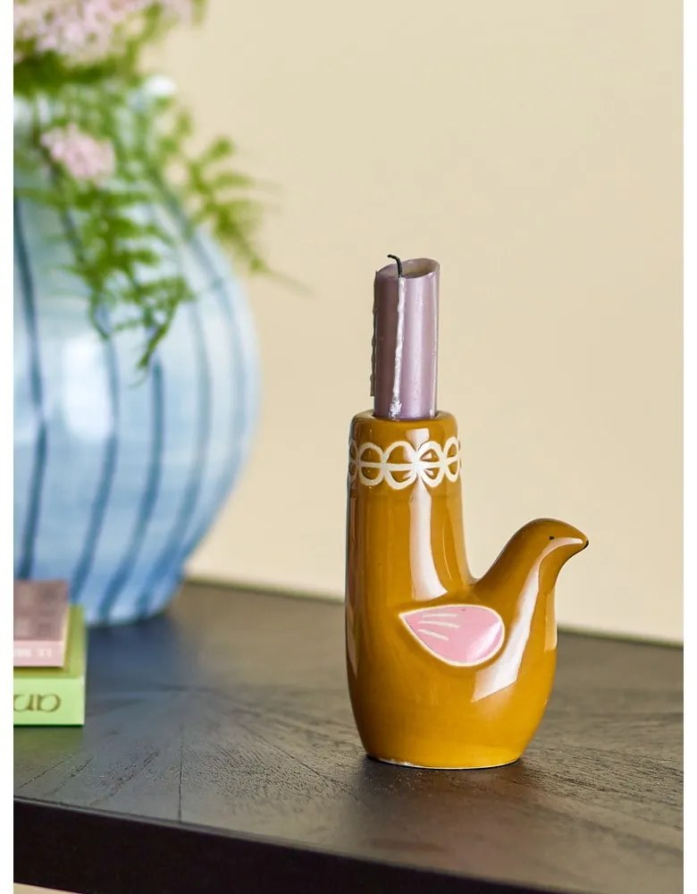 Sfeșnic din gresie Trudy – Bloomingville