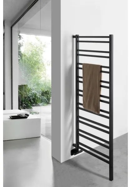 Sapho - Radiator de baie METRO SPACE 525W/230V 55x143 cm negru mat