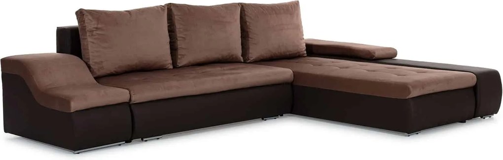 Colțar lemn masiv Extensibil Opal Depozitare 296x200cm Personalizabil
