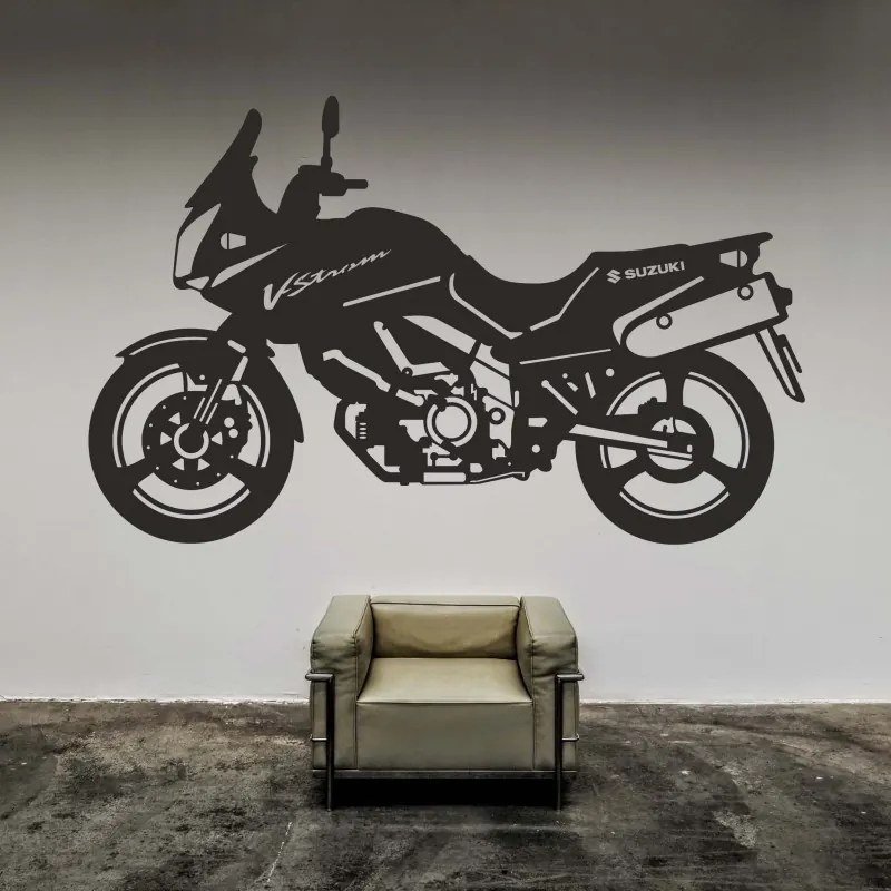 SENTOP | Pictură murală elegantă pe motocicletă - SUZUKI