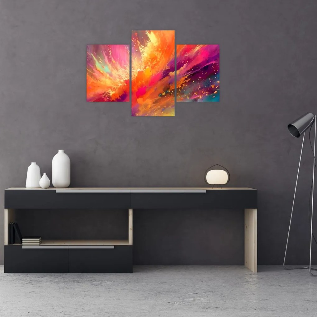Tablou - Abstractizare dinamică (90x60 cm)