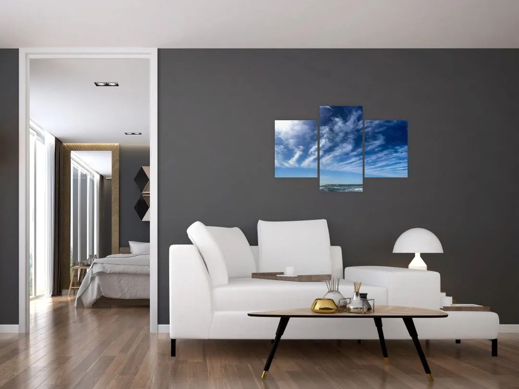 Tablou cu cerul și nori (90x60 cm)
