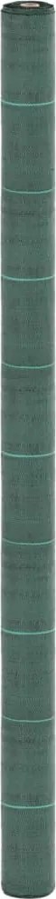 vidaXL Membrană antiburuieni, verde, 2x150 m, PP