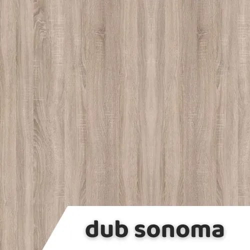 Masa Impress 130 x 80 cm, stejar sonoma