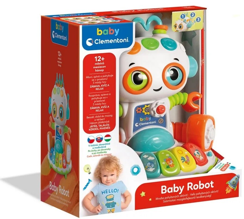 Clementoni Robot interactiv cu sunete