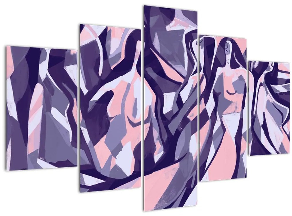 Tablou - Abstract, femei (150x105 cm)