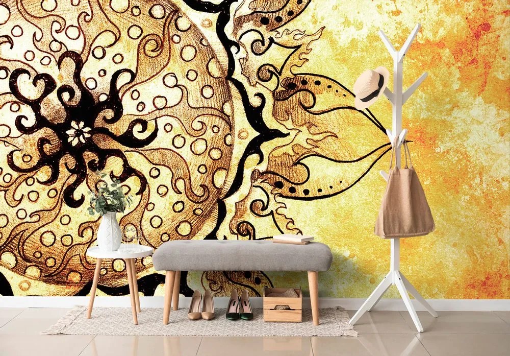 Tapet Mandala cu atingere vintage
