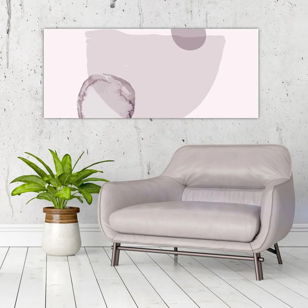 Tablou - Minimalism violet N⁰2 (120x50 cm)