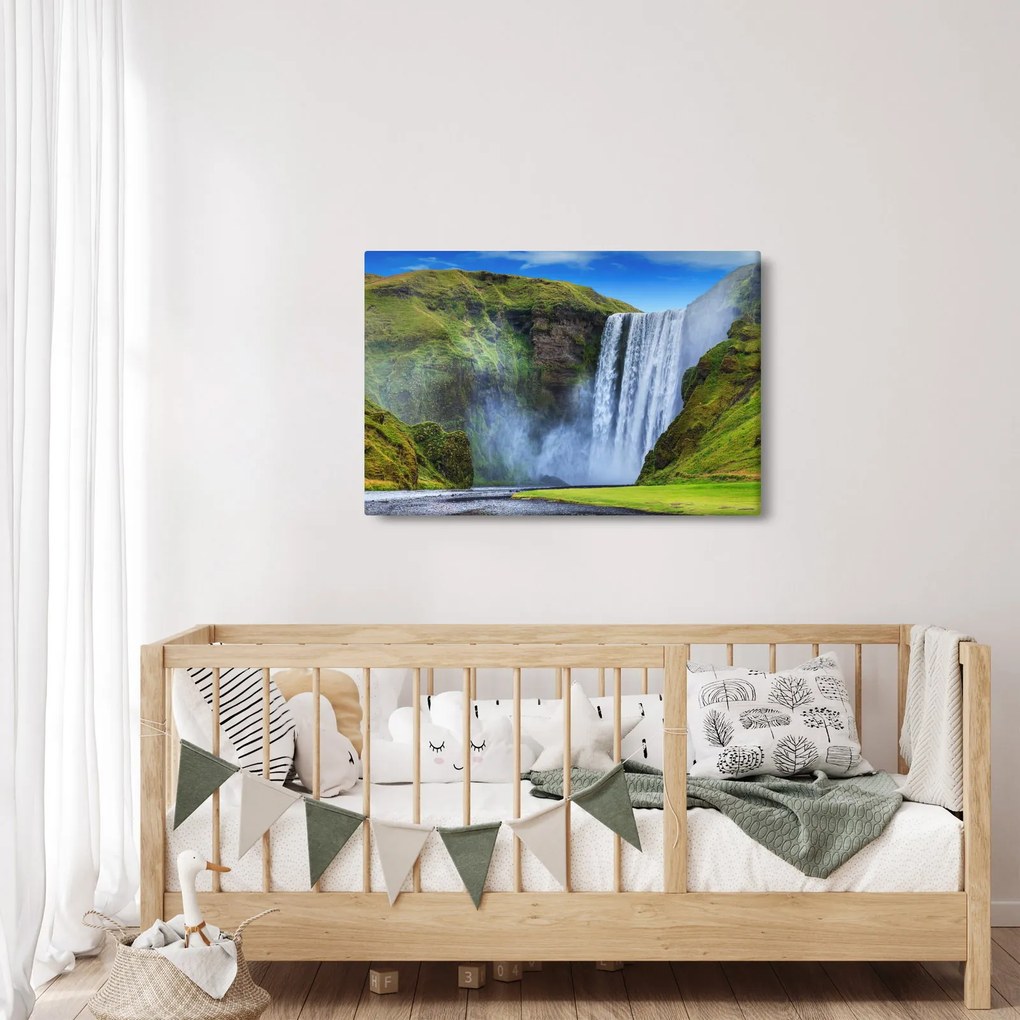 Tablou - Cascada Seljalandsfoss (90x60 cm)
