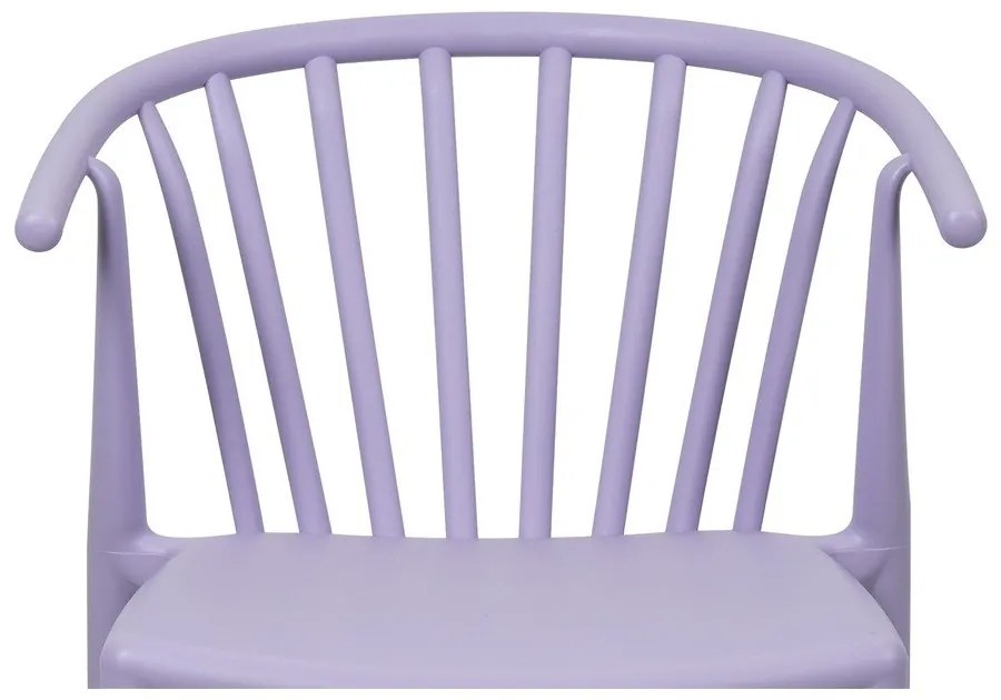 Scaun de grădină mov lavandă din plastic Capri – Bonami Essentials