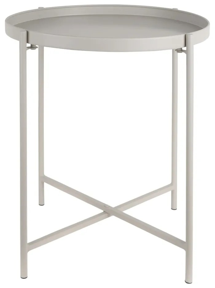 Măsuță auxiliară rotundă din metal ø 40 cm Meseta – Leitmotiv