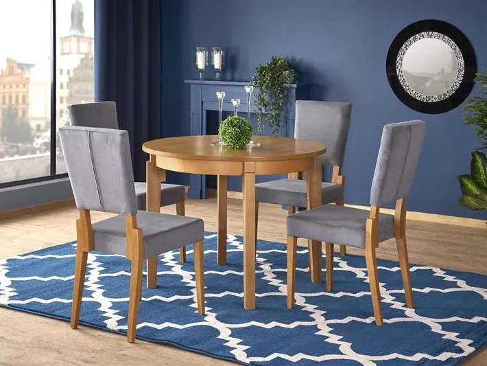 Masă de sufragerie extensibilă 100-200 cm Saras (stejar miere + (pentru 6 8 persoane). 1048723