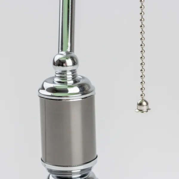 Brilagi - Lampă de birou BANK OFFICE 1xE27/60W/230V negru/argintiu/verde