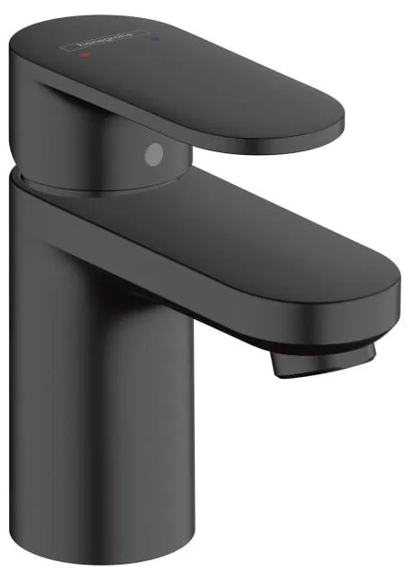 Baterie lavoar Hansgrohe Vernis Blend 70, ventil pop-up, negru mat - 71550670