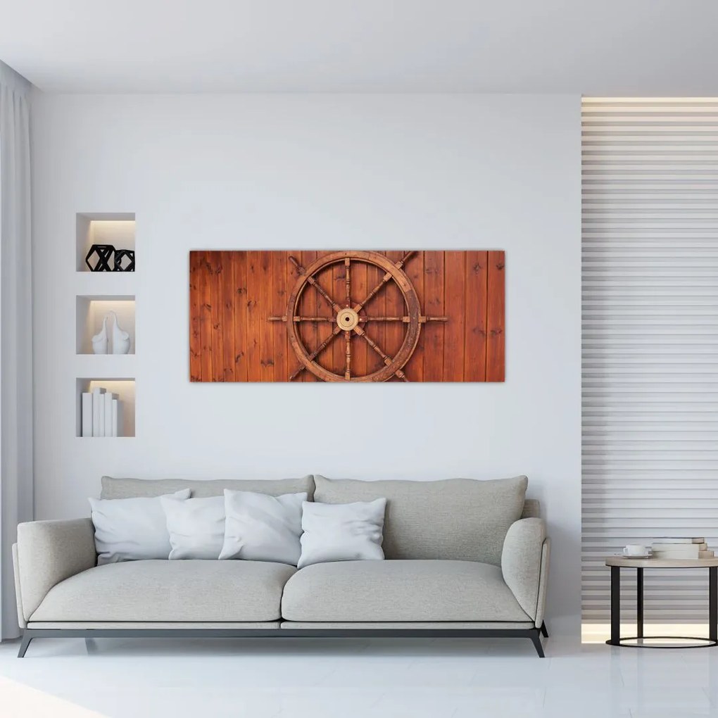 Tablou cu cârmă (120x50 cm)