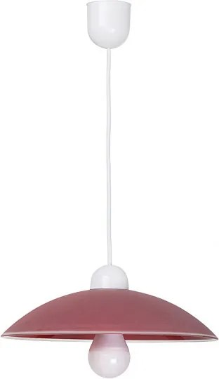 Rábalux Cupola range 1407 pendul cu 1 braț  bordo   plastic   IP20
