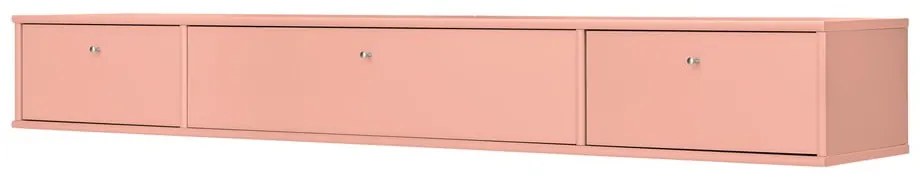 Comodă TV roz 176x22x32,5 cm Mistral – Hammel Furniture