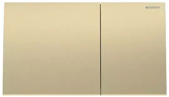 Clapeta de actionare Geberit Sigma70 alama finisaj periat