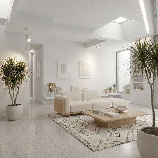 Brilagi - Lustru LED RGBW cu intensitate reglabilă pe tijă BRANCH, 2xGU10/6,5W/230V, alb