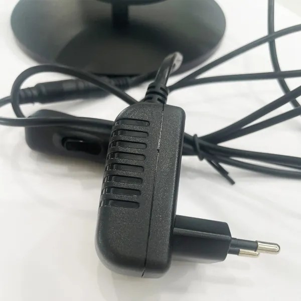 Lampă de birou LED RINGS ONLI, 17W, 230V, 4000K, 37 cm, neagră