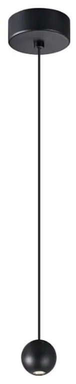 Pendul/Spot LED design minimalist modern, GRUISSAN negru MA-8469