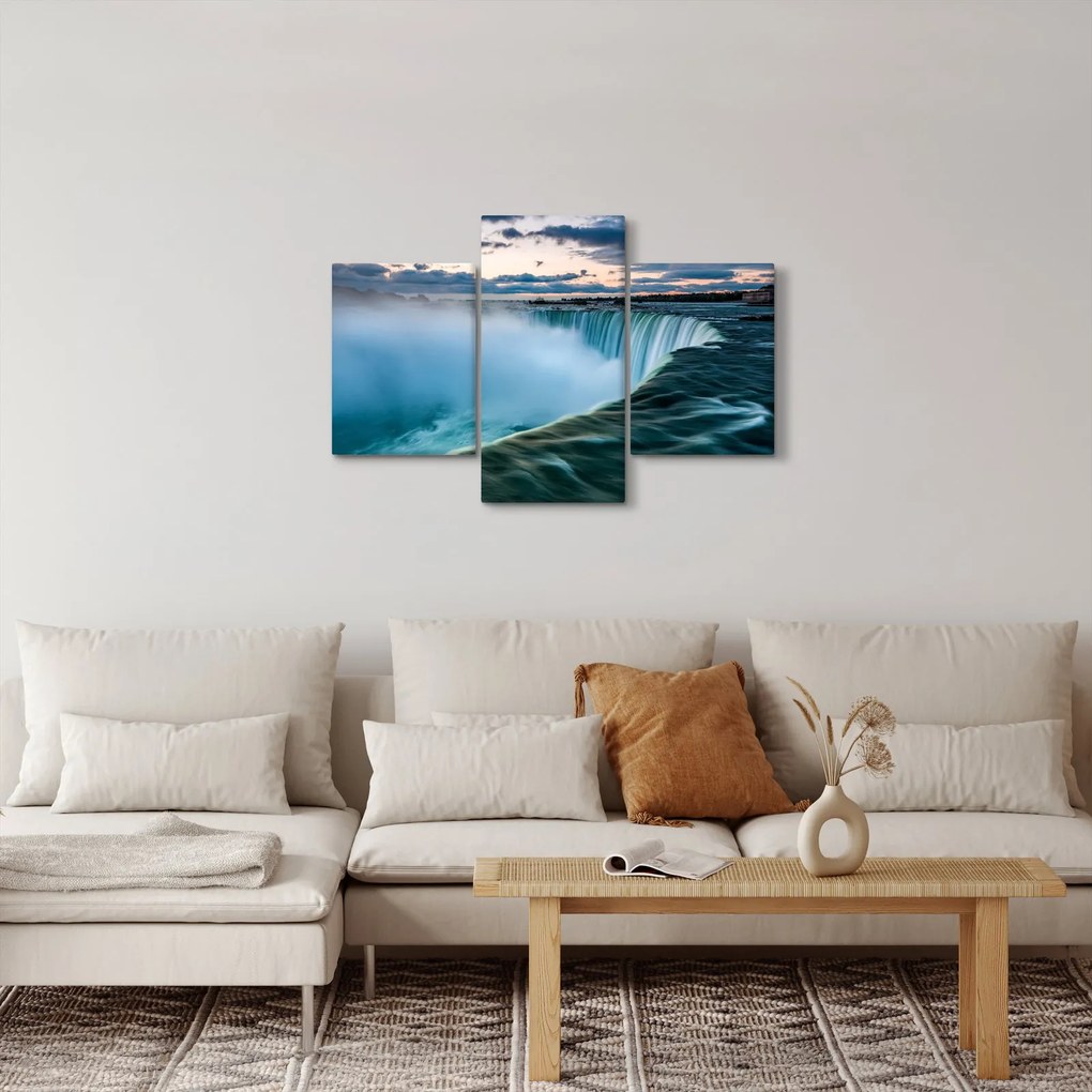 Tablou cu cascadele (90x60 cm)
