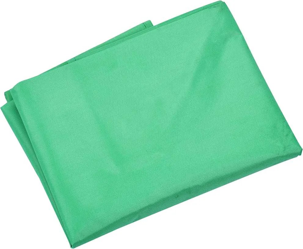 vidaXL Căptușeală cărucior de grădină, verde, material textil