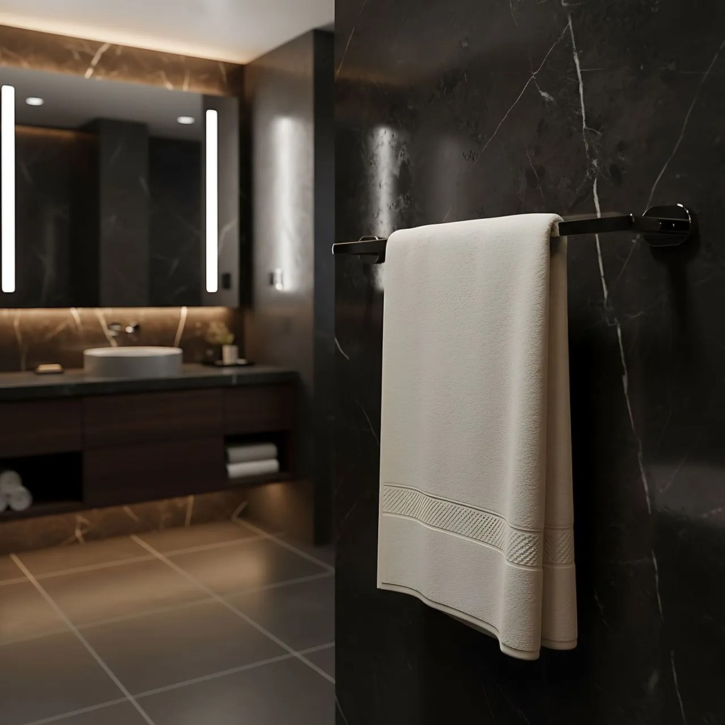 Cuier de baie Til 101 Chrome