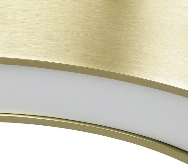 Lustră LED UNION pe cablu, 40 W, 230 V, 3000/4000/6500 K, Ø 40 cm, auriu