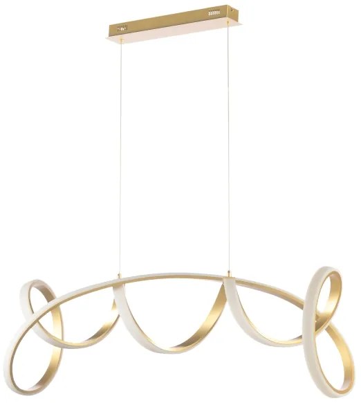 Lustră LED pe cablu ONLI KIRA LED/60W/230V 4000K auriu