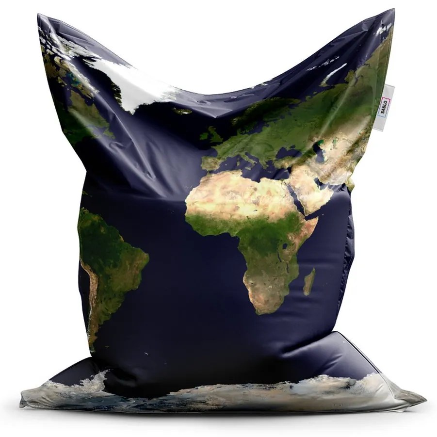 Sac de șezut Classic fotografie din satelit - pentru copii, colorat